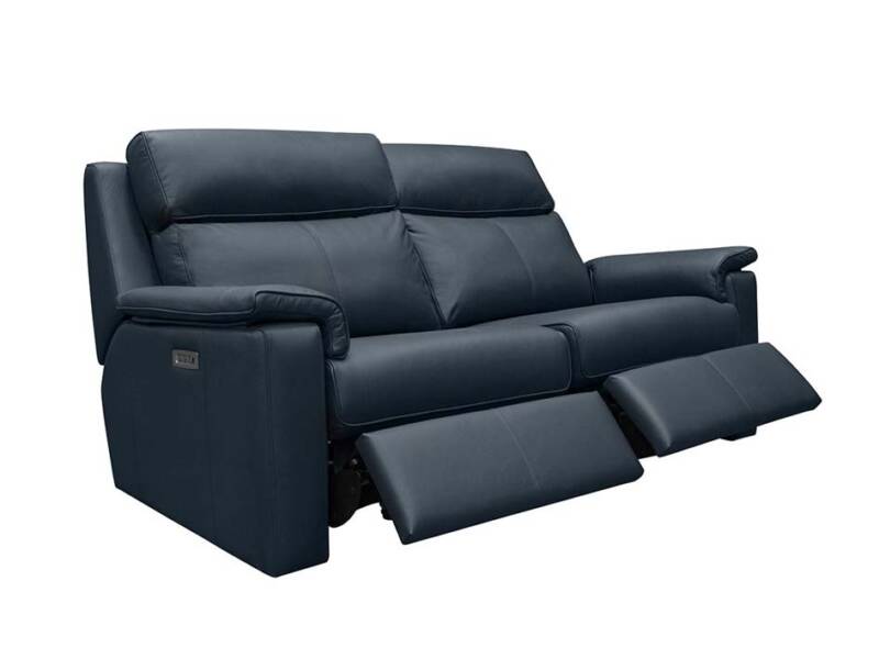 G Plan Ellis Leather Sofa