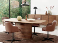 Skovby Arthur Dining chairs and boat table