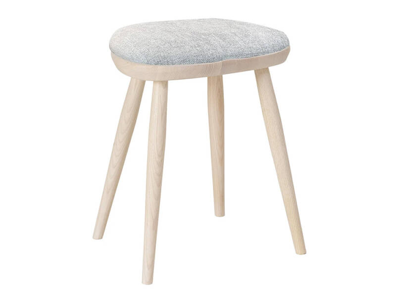 ercol Upholstered Saddle Stool