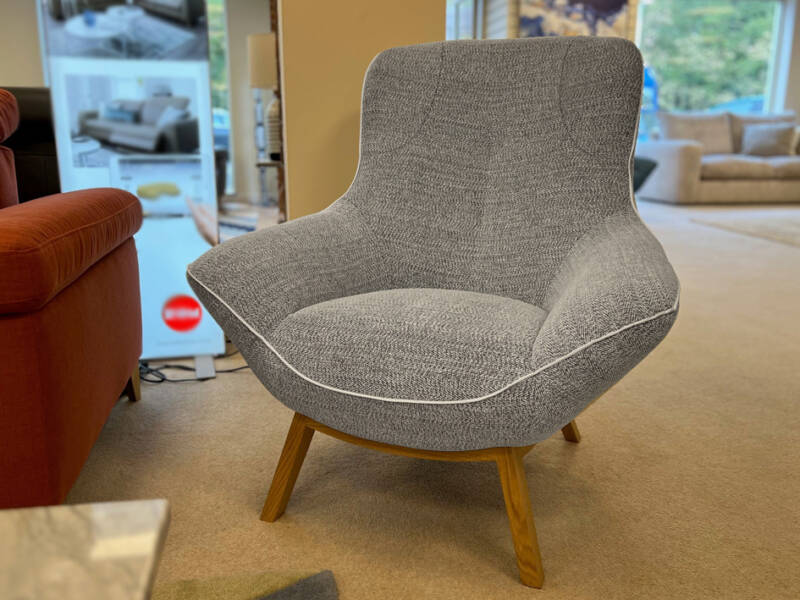 Rico King Chair Grey