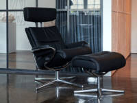 Stressless Tokyo chair polished chrome