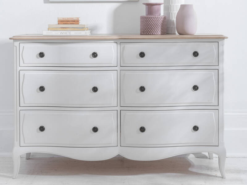 Aston 6 Drawer Wide Chest