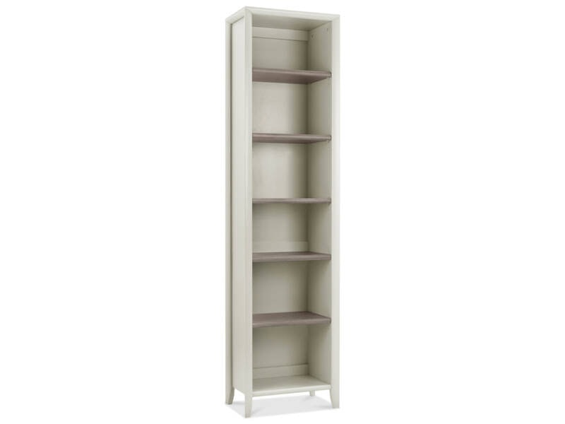 Bria Grey Washed Bookcase